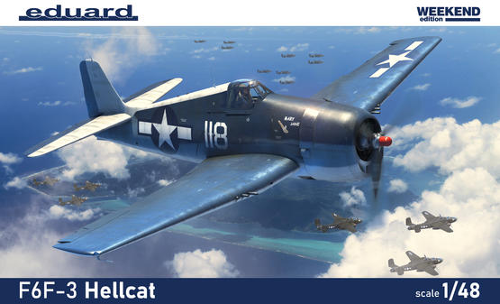 Eduard 84194 1/48 F6F-3 Hellcat
