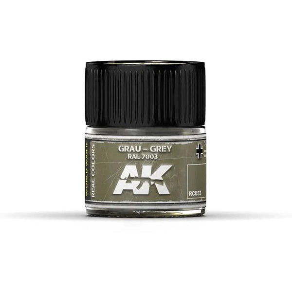 AK Interactive RC052 Real Colors : Grey RAL 7003 (RLM 02)