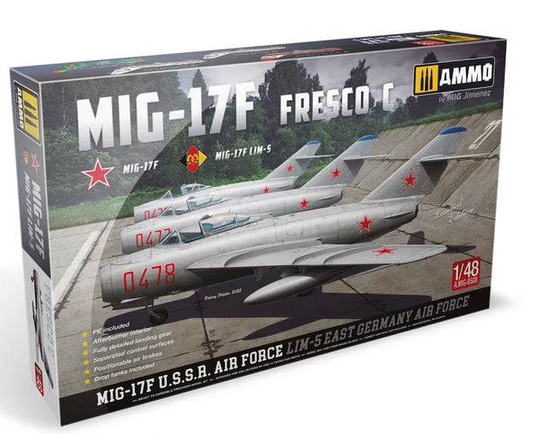 Ammo by Mig 8508 1/48 Mikoyan MiG-17 F/ LIM-5 "U.S.S.R. - DDR"
