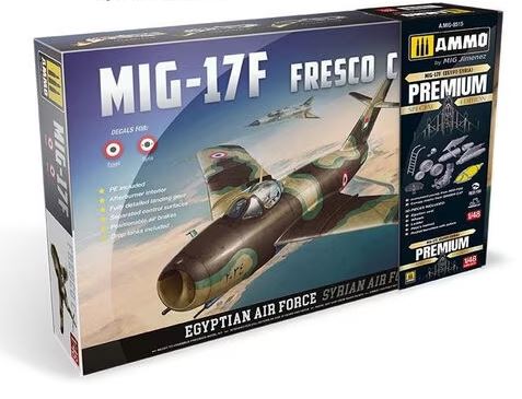 Ammo by Mig 8515 1/48 Mikoyan MiG-17 F "Egypt - Syria" PREMIUM