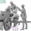 Sol Resin Factory MM899 1/35  WWII German Field Artillery Crew