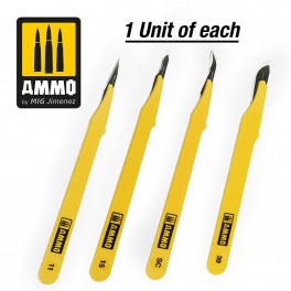 AMMO by Mig 8696 Standard Blade Set – 4 pcs.