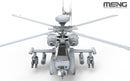 Meng QS004 1/35 Boeing AH-64D Apache Longbow Heavy Attack Helicopter