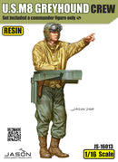Jason Studios 16013 1/16 U.S. M8 Greyhound crew pointing