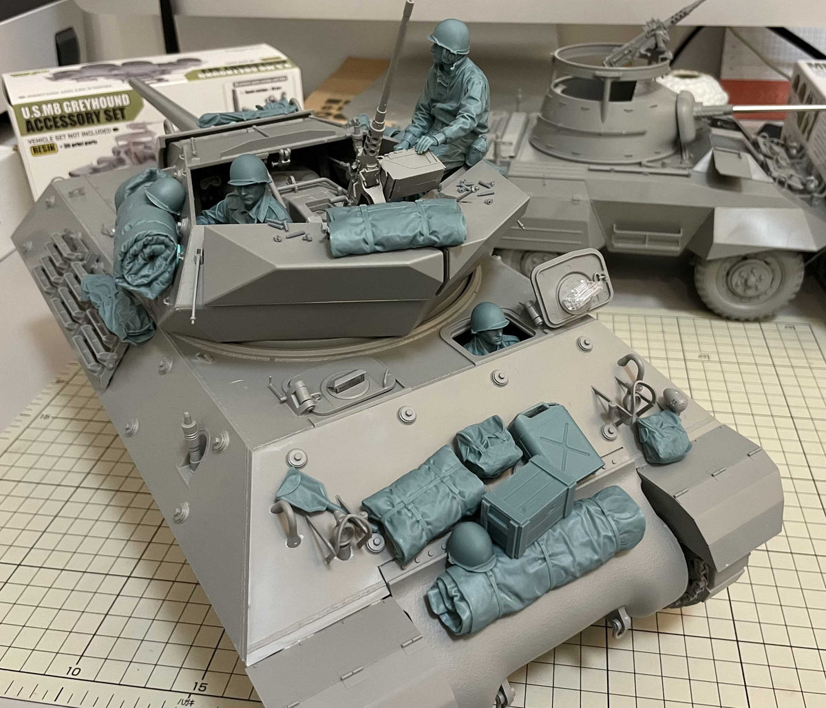 1/16 米軍 M8 グレイハウンド用車長フィギュア | HLJ.co.jp