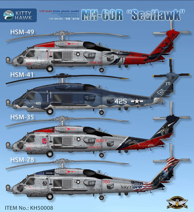 Kitty Hawk 50008 1/35 MH-60R "Sea Hawk"
