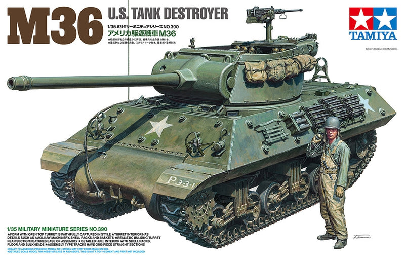 ***PRE-ORDER NOT IN STOCK Tamiya 35390 Us Tank Destroyer M36 Jackson PREORDER***