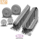 Sol Resin Factory MM964 1/16 Weighted Wheels & Track for M3A1 / ANDY'S HOBBY