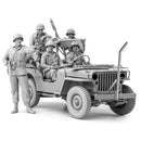 Sol Resin Factory MM570 1/16  WWII U.S. Army Infantry and military police in 1/4 ton Truck