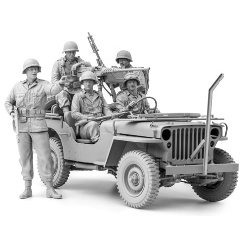Risjc 1:35 Guerre du Vietnam modèle de Soldat en résine au Repos de l'armée américaine (2 Personnes) kit de modèle Miniature Non Peint et Non assemblé/R49188