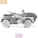 Sol Resin Factory MM1009 1/16 WWII British SAS 1/4ton 4x4 Patrol car Conversion Kit Ver.2 (for TAKOM)