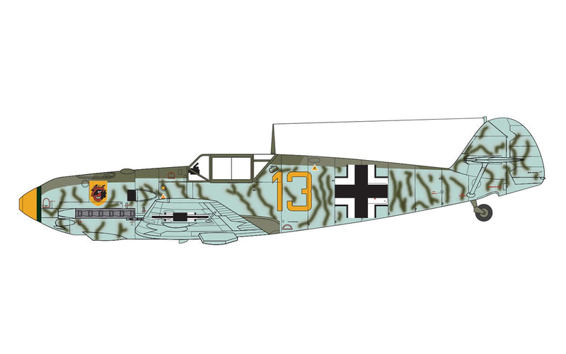 Airfix 01008A 1/72 Messerschmitt Bf109E-4