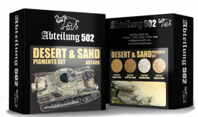 Abteilung502 409 Desert & Sand Pigments Set