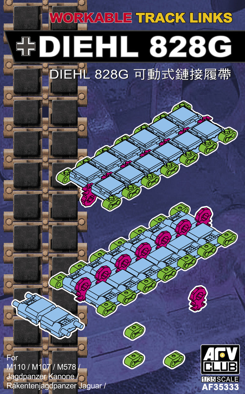 AFV Club 35333 Workable track links Diehl 828G