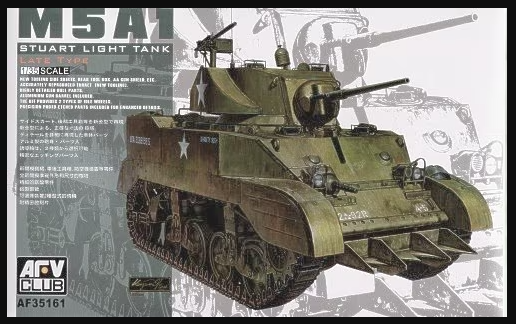 AFV Club 35161 1/35 M5A1 Light Tank (Late Production)