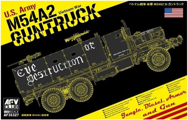 AFV Club 35327 1/35 U.S. Army M54A2 5-ton Gun truck 