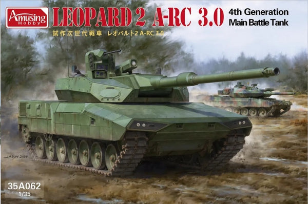 Amusing Hobby 35A062 Leopard 2 A RC3.0 GERMAN ARMY 4TH GENERATION TANK