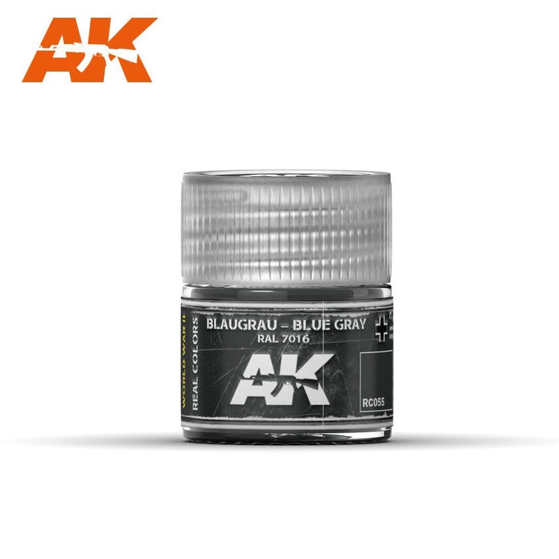 AK Interactive RC055 Real Colors : Blaugrau-Blue Gray RAL 7016