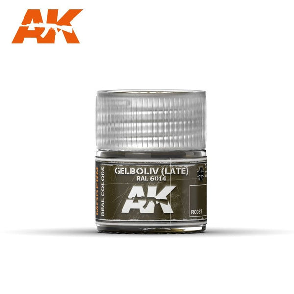 AK Interactive RC087 Real Colors : Gelboliv (Late) RAL 6014  10ml