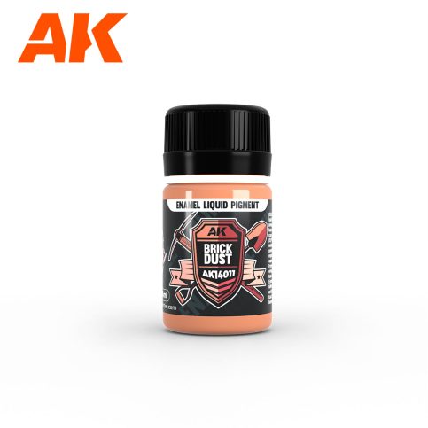 AK Interactive 14011 Brick Dust -  Enamel Liquid Pigment