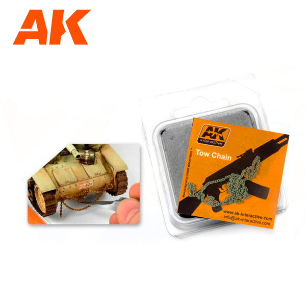 AK Interactive 229 Rusty Tow Chain - Small