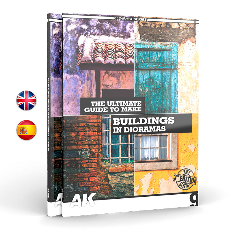 AK Interactive 256 Learning 9: THE ULTIMATE GUIDE TO MAKE BUILDINGS IN DIORAMAS