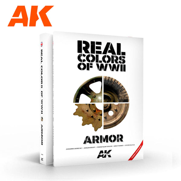 AK Interactive 299 Real Colors of WWII Armor - 2nd Edition