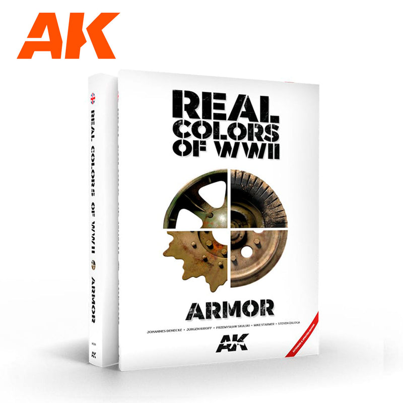 AK Interactive 299 Real Colors of WWII Armor - 2nd Edition