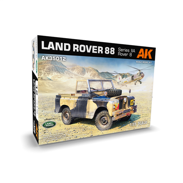 AK Interactive 35012 1/35 LAND ROVER 88 SERIES IIA ROVER 8