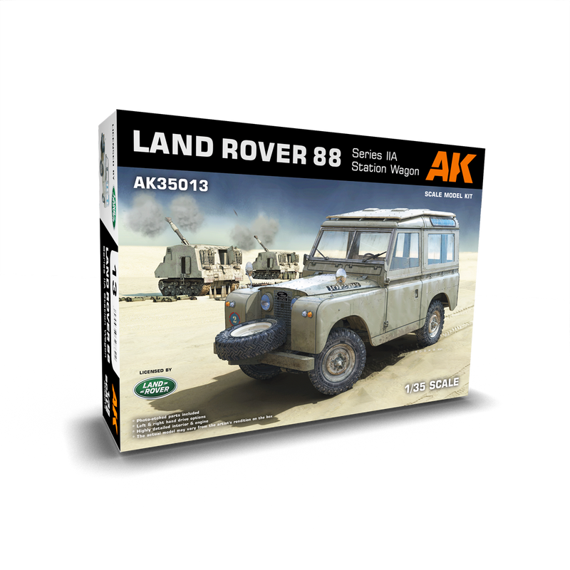 AK  Interactive 35013 1/35 LAND ROVER 88 SERIES IIA STATION WAGON