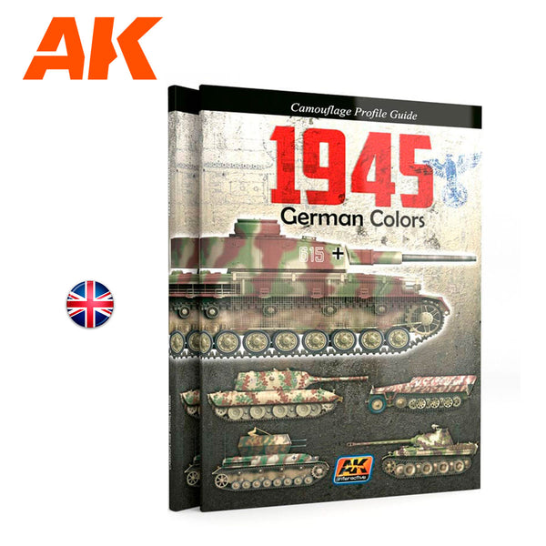 AK Interactive 403 1945 German Colors Camouflage Profile Guide