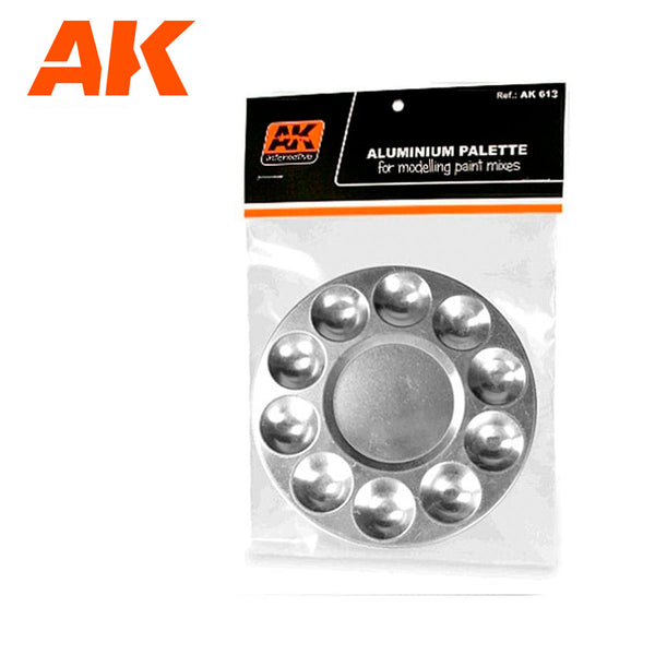 AK Interactive 613: Aluminum 10 Well Pallet
