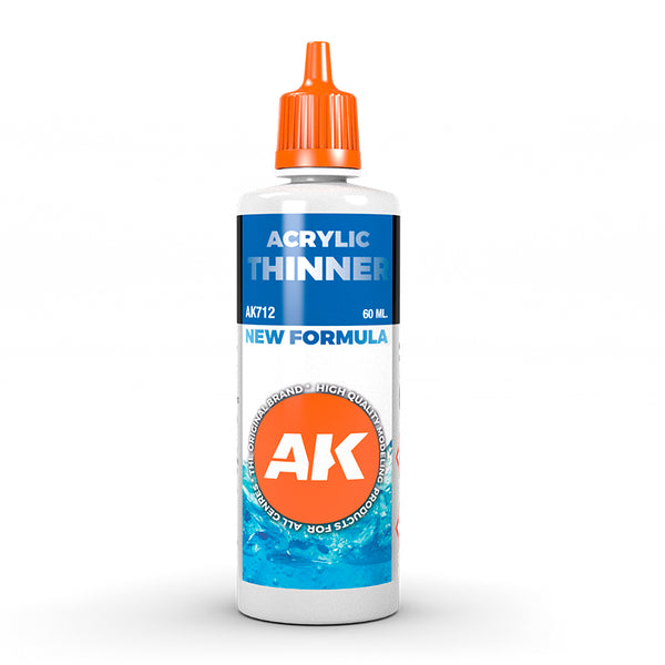 AK Interactive 712 Acrylic Thinner 60ml
