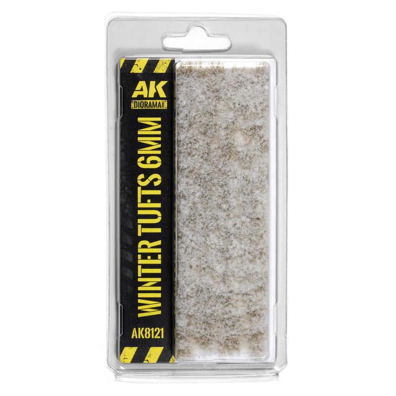 AK Interactive 8121 Winter Tufts- 5mm