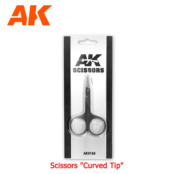 AK Interactive 9168 Curved Tip Scissors for Photo Etched Parts