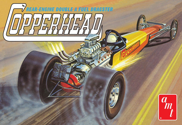 AMT 1282 1/25 Copperhead Rear-Engine Double A Fuel Dragster