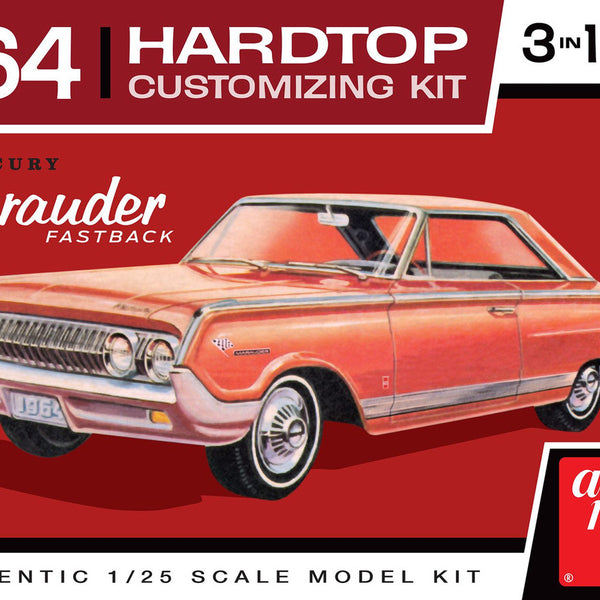 AMT 1294 1/25 1964 Mercury Marauder Fastback Hardtop Customizing Car (