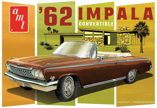 AMT 1355 1/25 1962 Chevy Impala Convertible