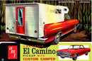 AMT 1364 1/25 1965 Chevy El Camino w/Camper