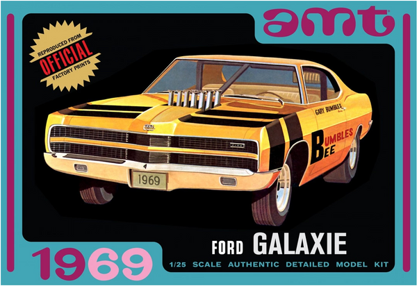 AMT 1373 1/25 1969 Ford Galaxie Hardtop