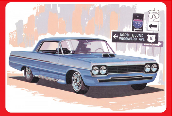 AMT 1396 1/25 1964 CHEVY IMPALA "Super Street Rod"