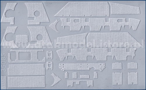 ATAK 35085 1/35 Zimmerit for Jagdpanzer IV L/48 (Border Model)