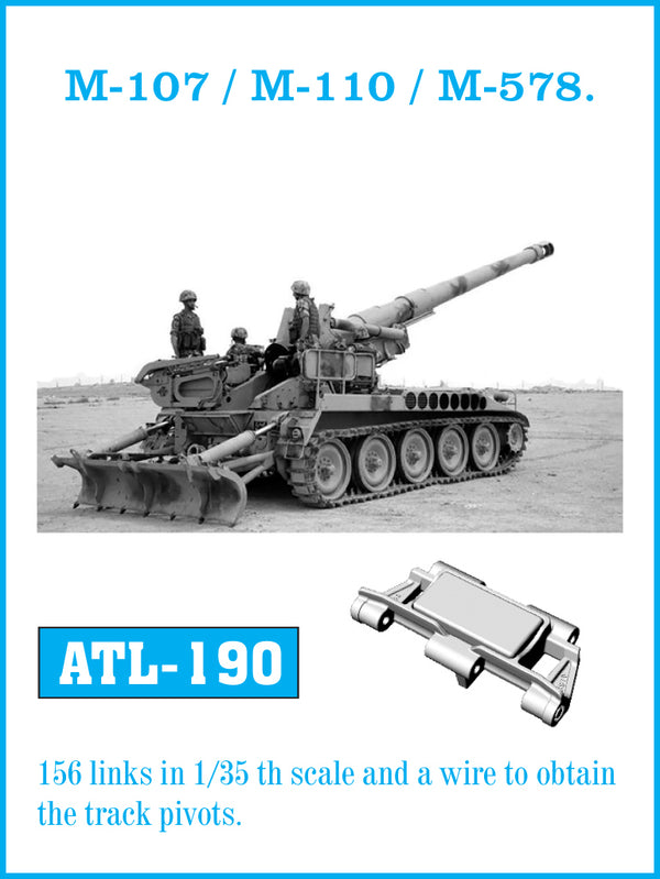 Friulmodel ATL-190 1/35  M-107 / M-110 / M-578