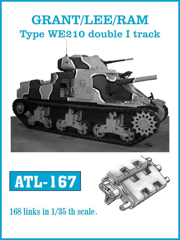 Friulmodel ATL-167 1/35GRANT / LEE / RAM Type WE210 double I track