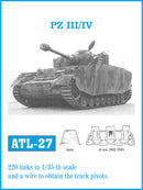 Friulmodel ATL-027 1/35 Panzer III / IV 1943-45