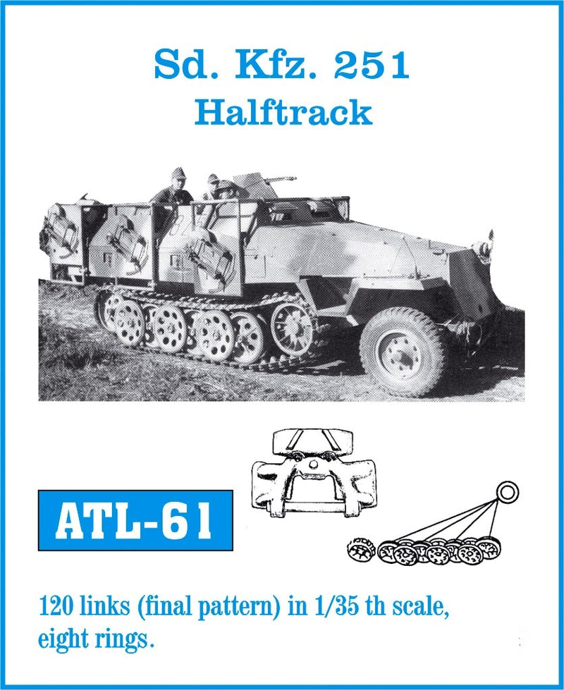 Friulmodel ATL-61 1/35 Sd. Kfz. 251 Halftrack