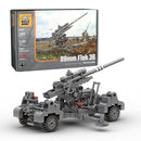 Build Army BA0036 WW2 German 88mm Flak 36 Artillery