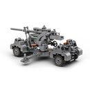 Build Army BA0036 WW2 German 88mm Flak 36 Artillery