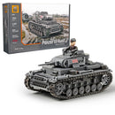 Build Army BA0141 WW2 German Panzer III Ausf.J tank