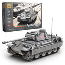 Build Army BA0171 WW2 German Panther Ausf.D tank
